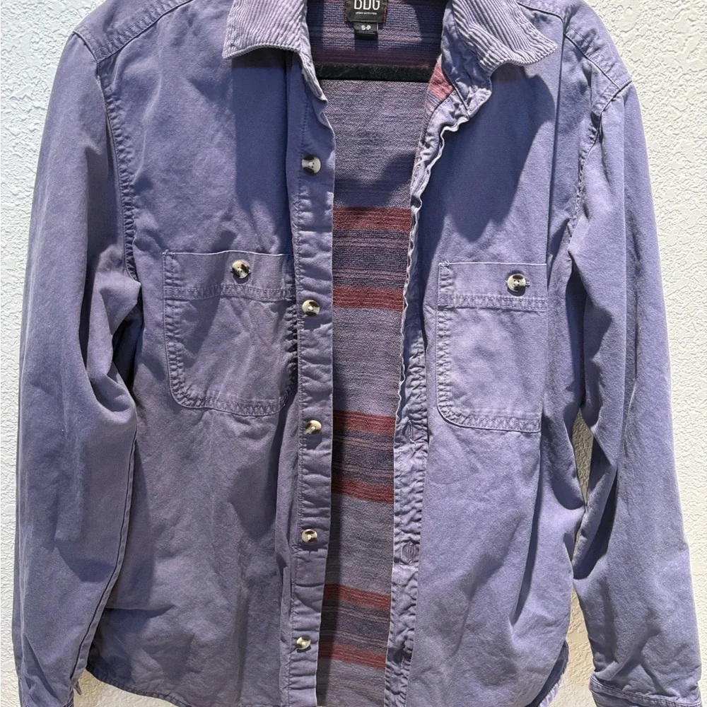 BDG Men's Purple Shirt Jacket - Picture 1 of 4